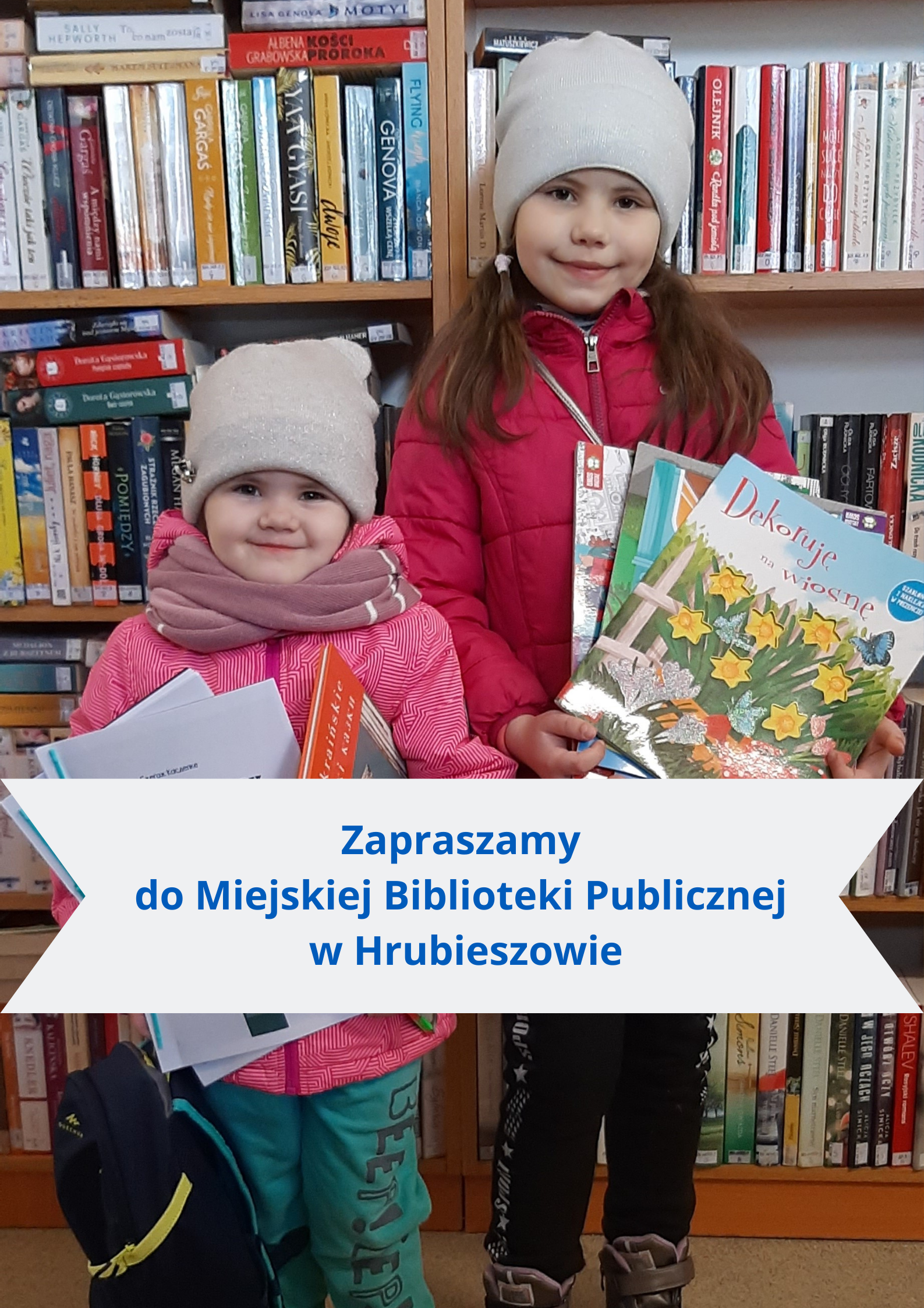 Solomia i Sofia polecają Miejską Bibliotekę Publiczną w Hrubieszowie