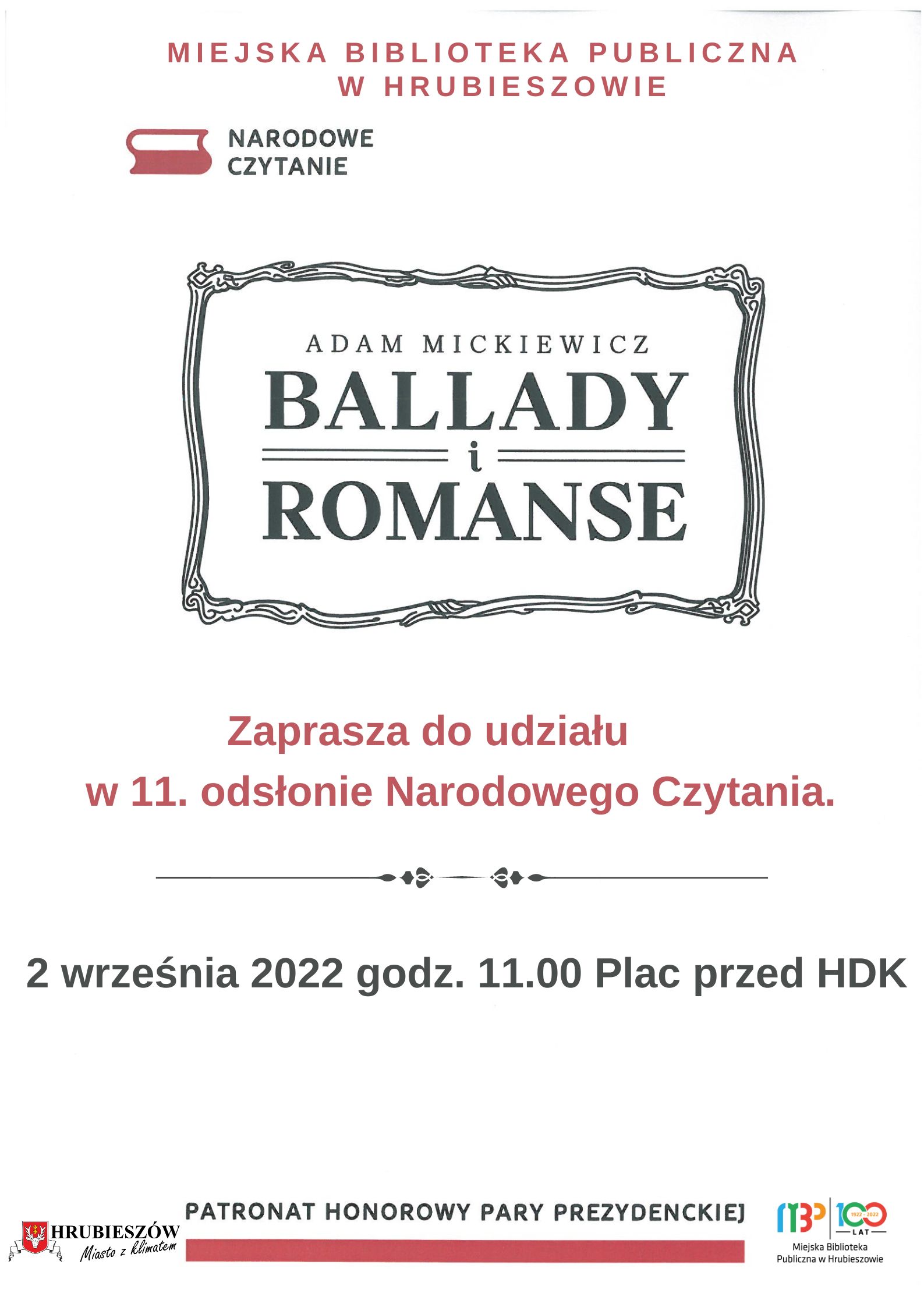 Narodowe Czytanie 2022