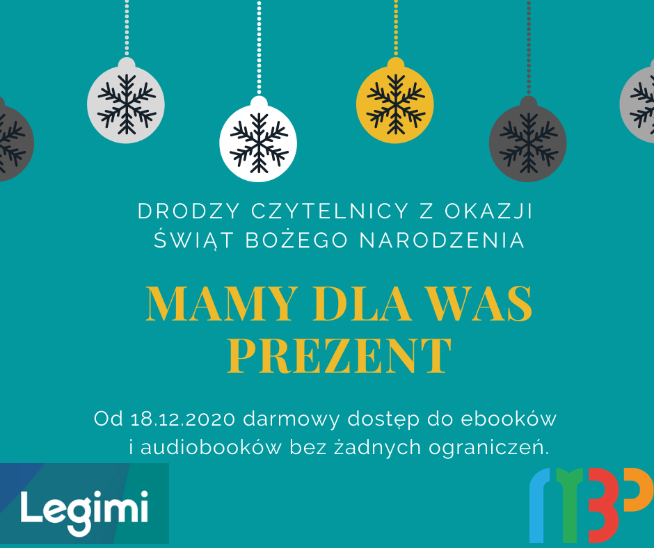 Legimi – prezent dla naszych czytelników