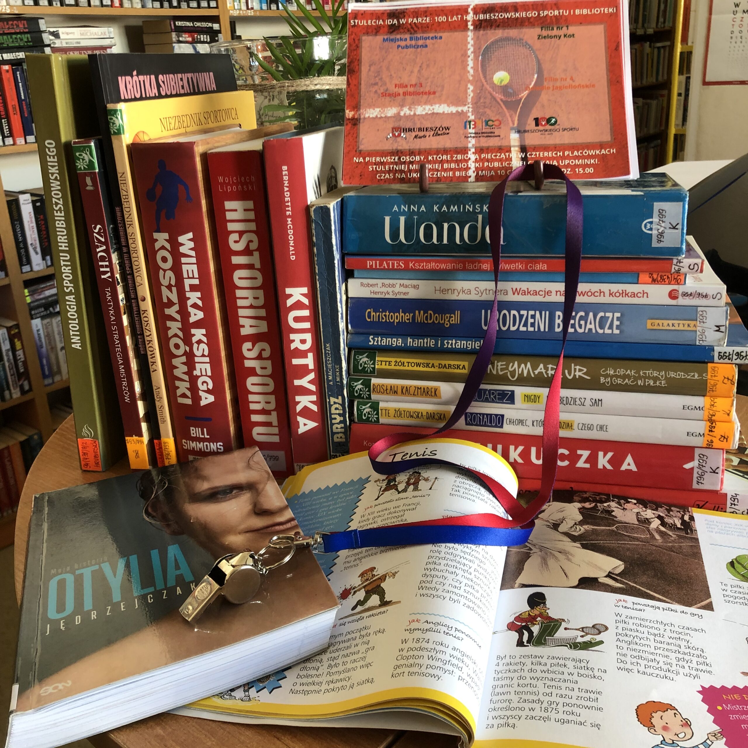 Stulecia idą w parze – 100 lat hrubieszowskiego sportu i biblioteki – literatura dotycząca sportu