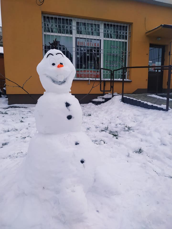 Co Olaf czyta na Stacji Biblioteka?