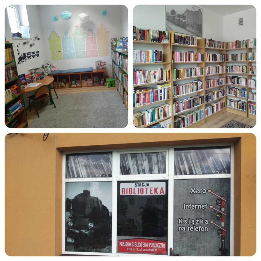 Biblioteka filia nr 3 – nowe miejsce, nowa nazwa, nowy wystrój. 30 dni uchwycone w kadrze zmian.