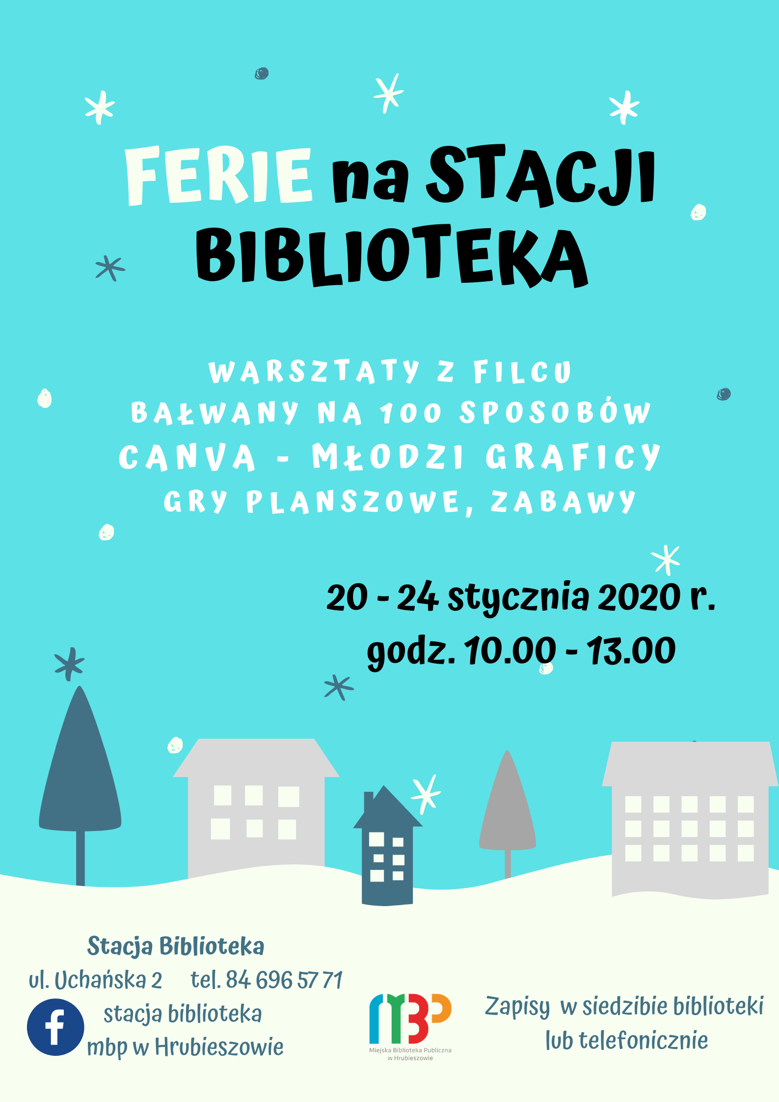 Ferie z biblioteką!