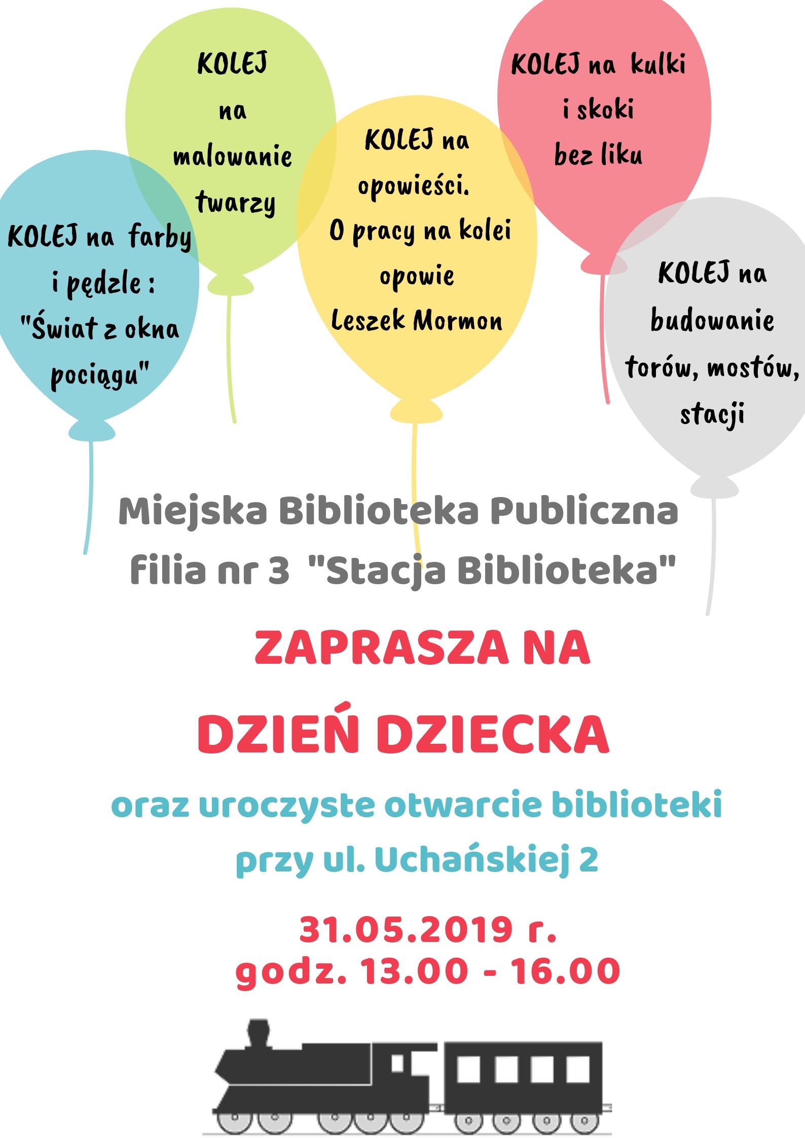 Dzień Dziecka na Stacji Biblioteka