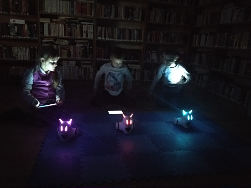 Zajęcia z ROBOTYKI na Stacji Biblioteka odsłona II, ale nie ostatnia