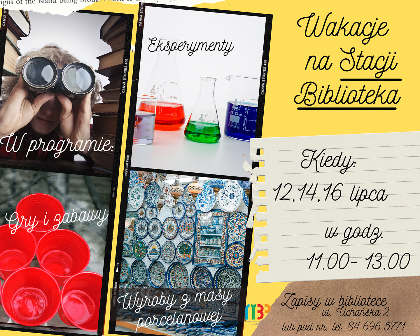 Wakacje na „Stacji Biblioteka”