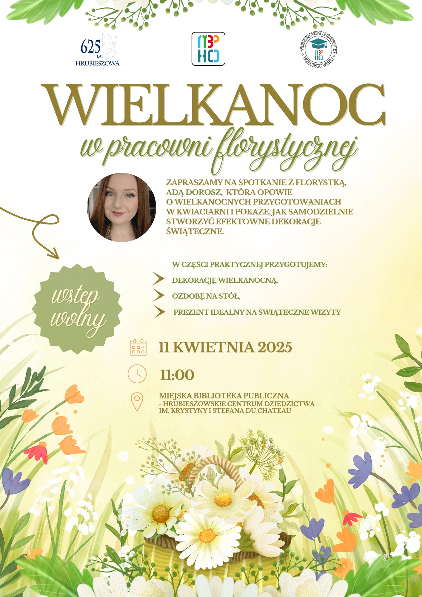 WIELKANOC W PRACOWNI FLORYSTYCZNEJ