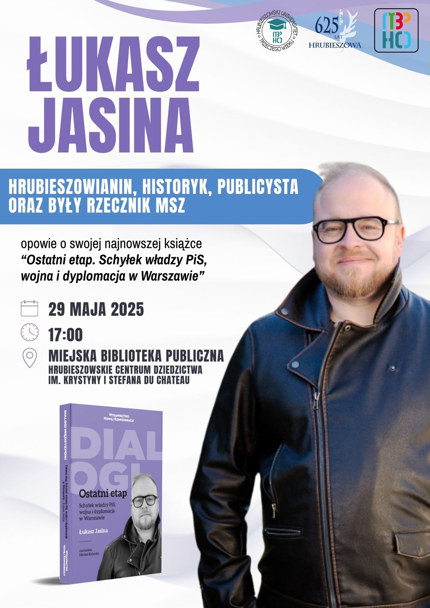 Spotkanie z Łukaszem Jasiną