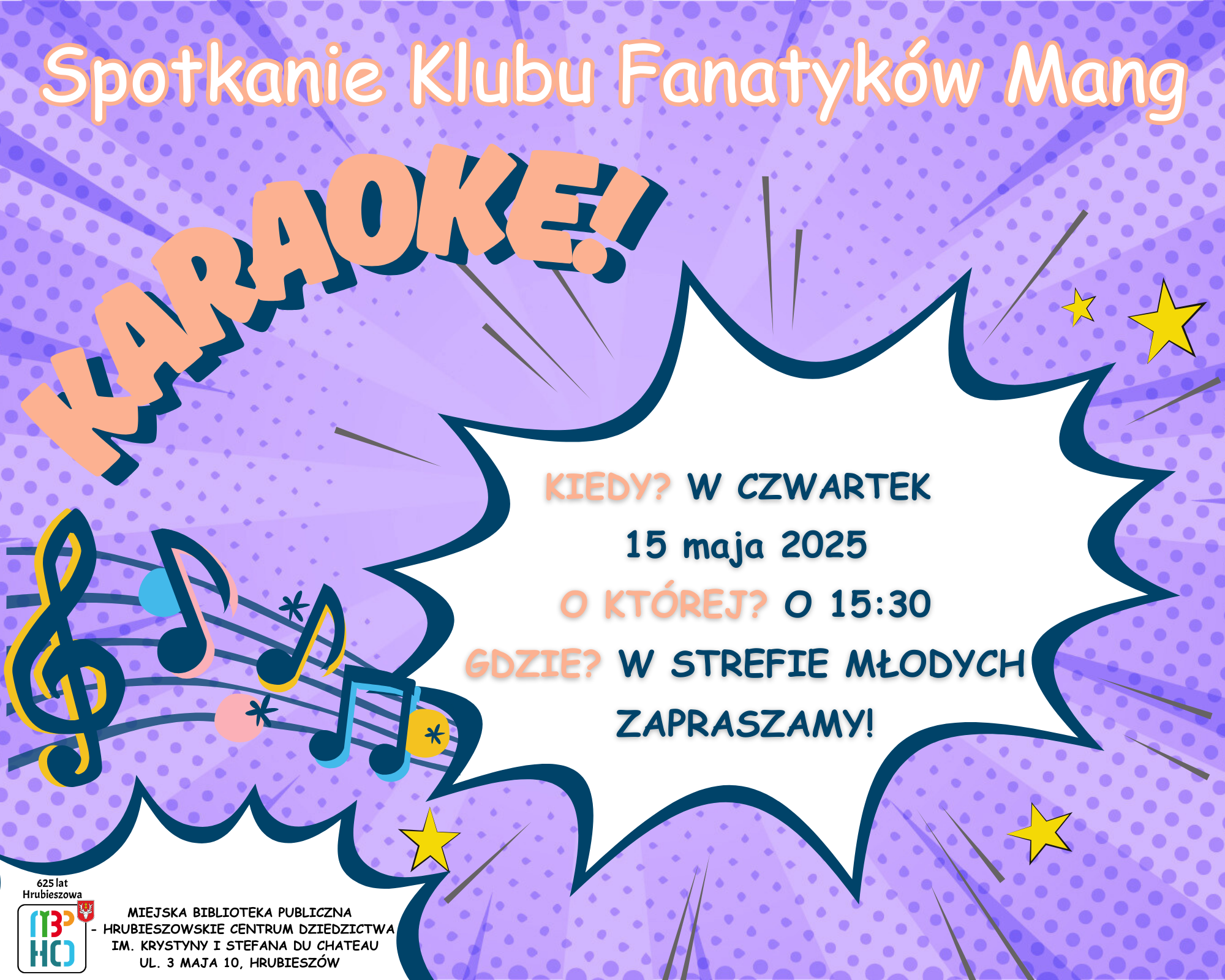 Klub Fanatyków Mang zaprasza na karaoke