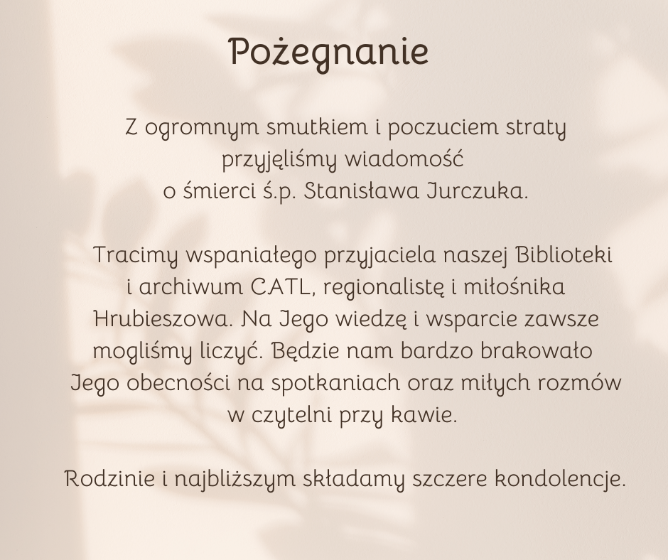 Żegnamy ś.p. Stanisława Jurczuka