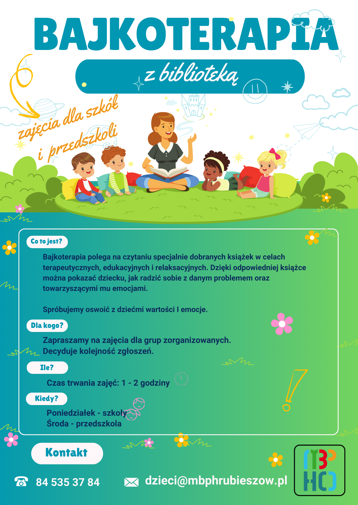 Bajkoterapia z biblioteką