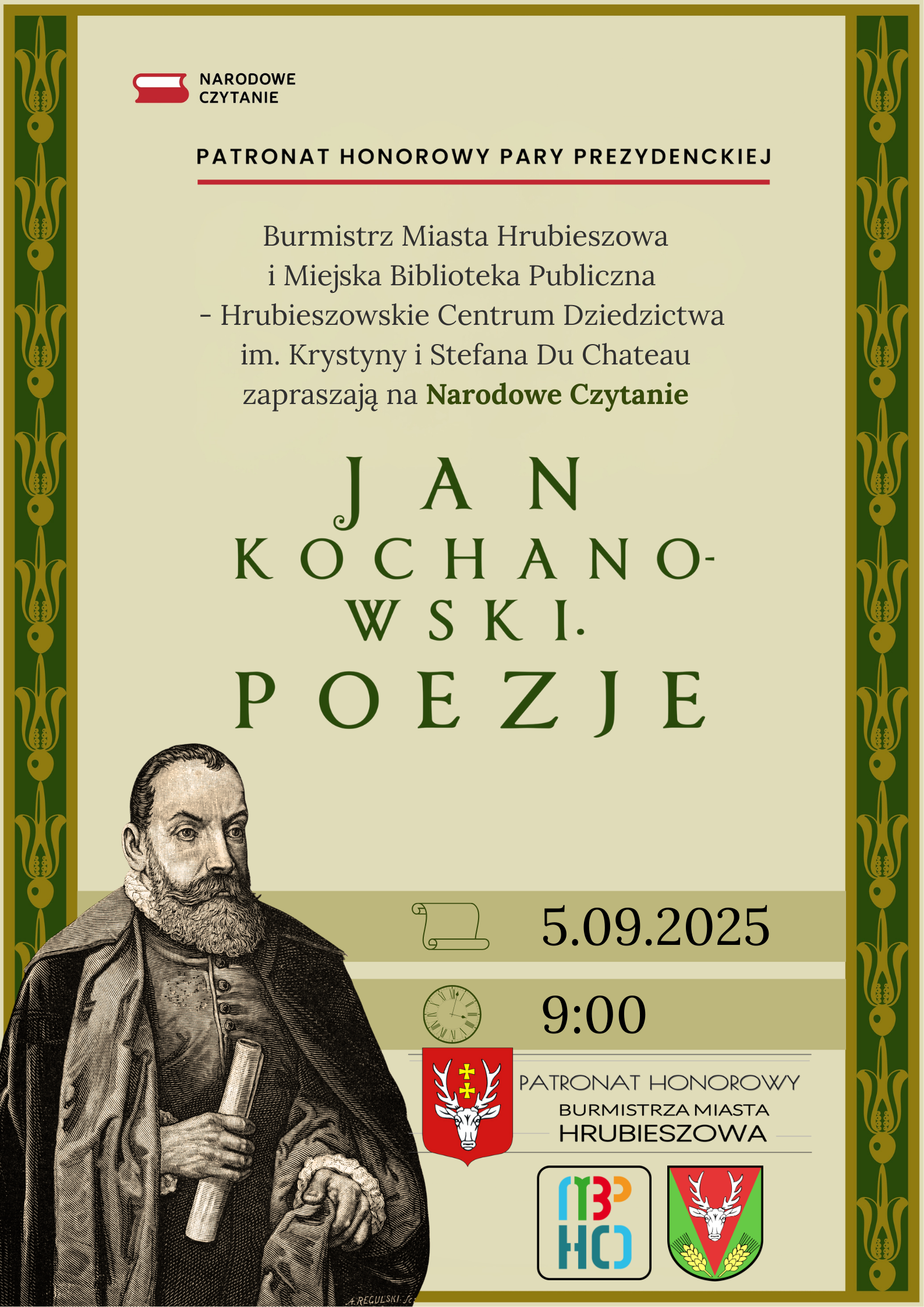 Zapraszamy na Narodowe Czytanie