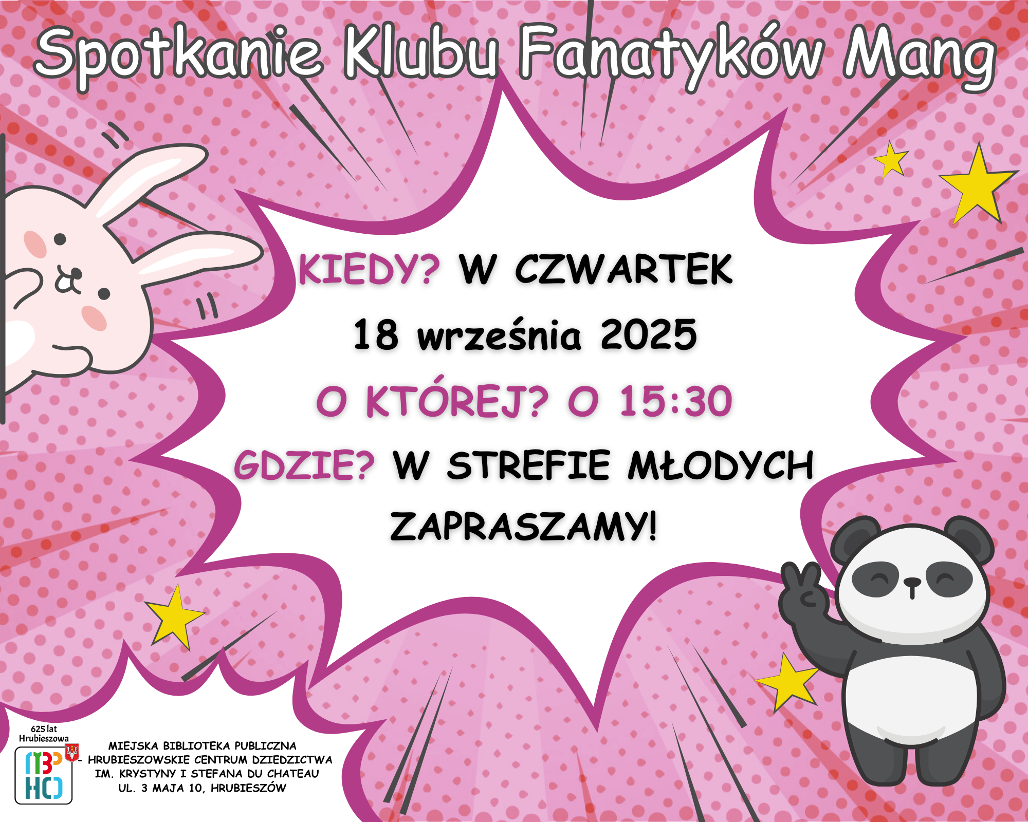 Klub Fanatyków Mang zaprasza na spotkanie