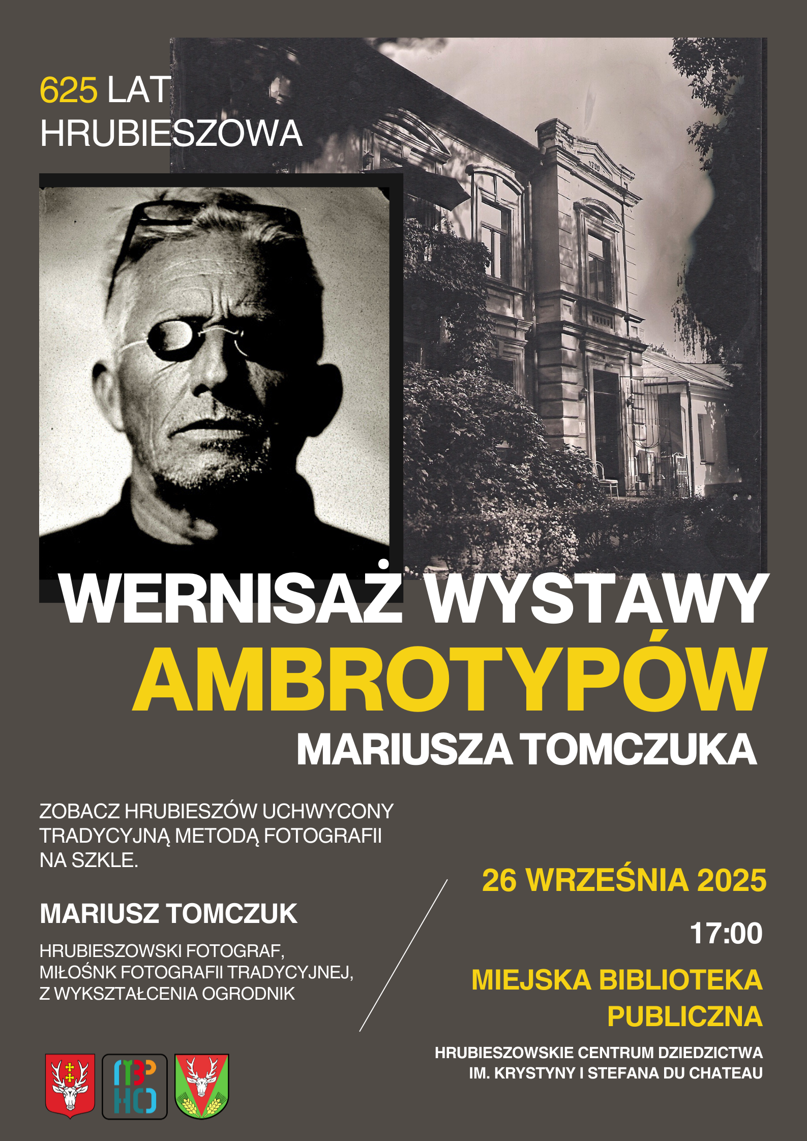 ZAPRASZAMY NA WERNISAŻ WYSTAWY FOTOGRAFII MARIUSZA TOMCZUKA