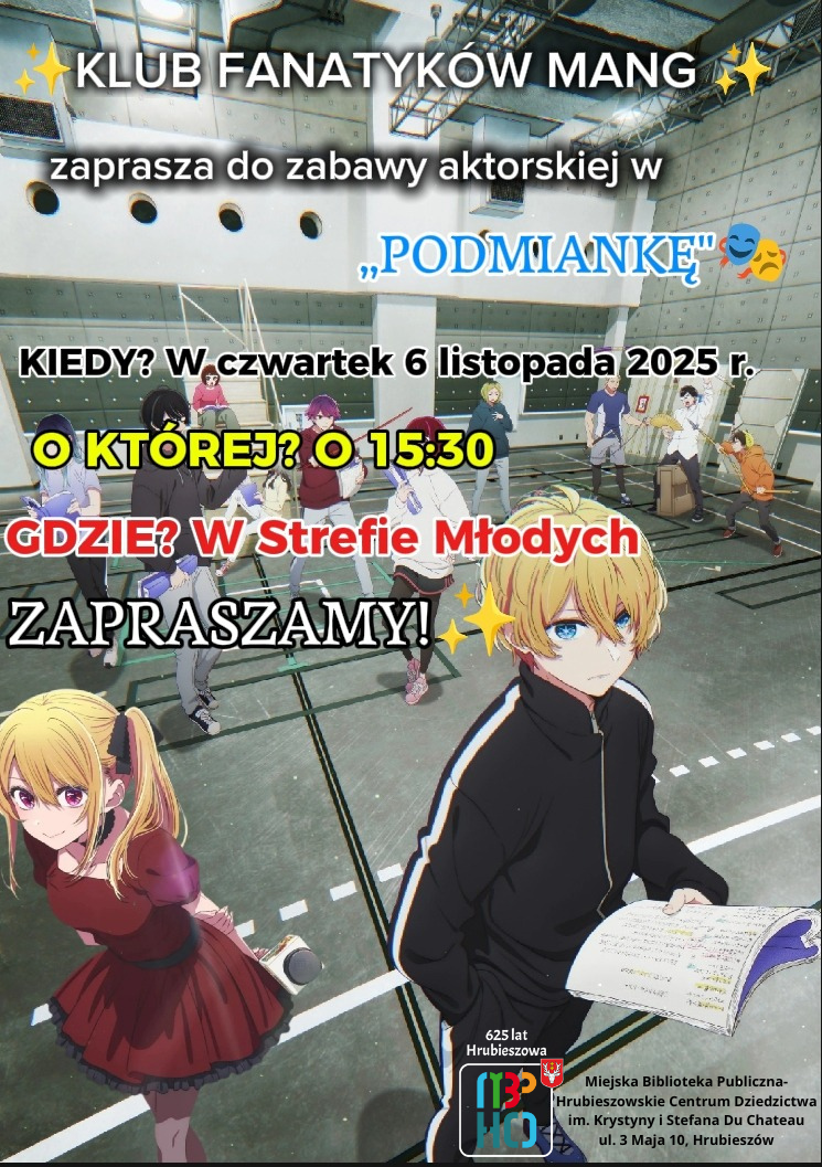 Klub Fanatyków Mang zaprasza na spotkanie
