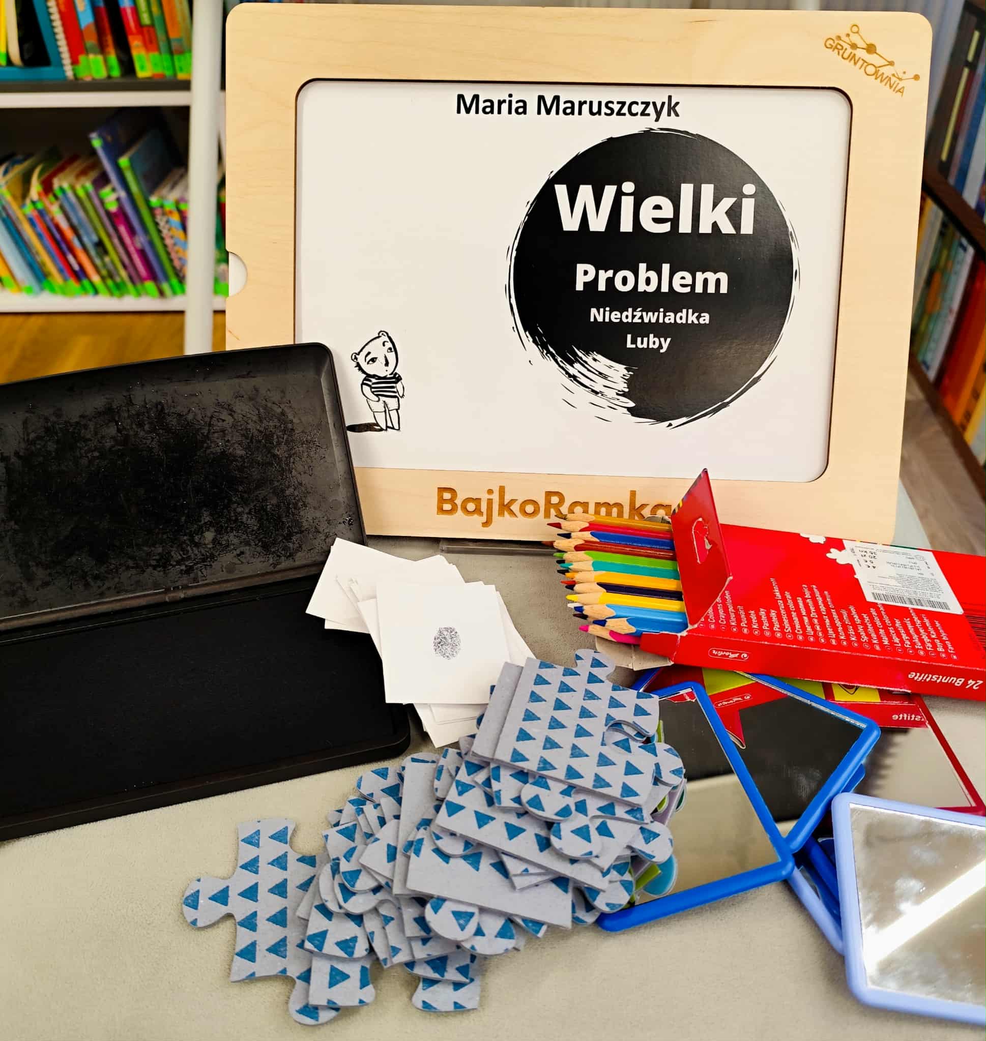 Bajkoterapia z biblioteką – Odkrywanie Wyjątkowości: Jesteśmy Jak Piękna Układanka!