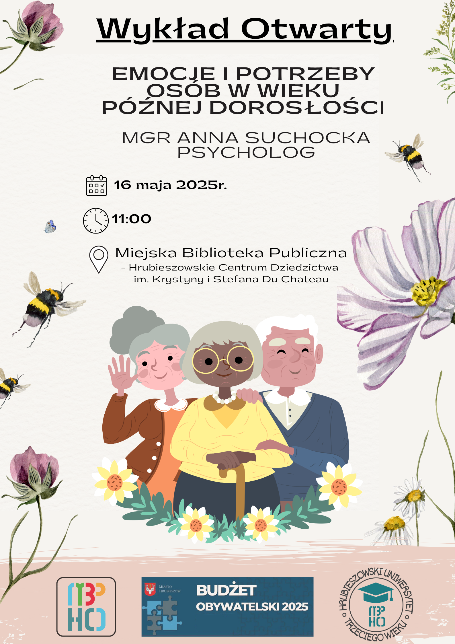Zapraszamy na wykład otwarty