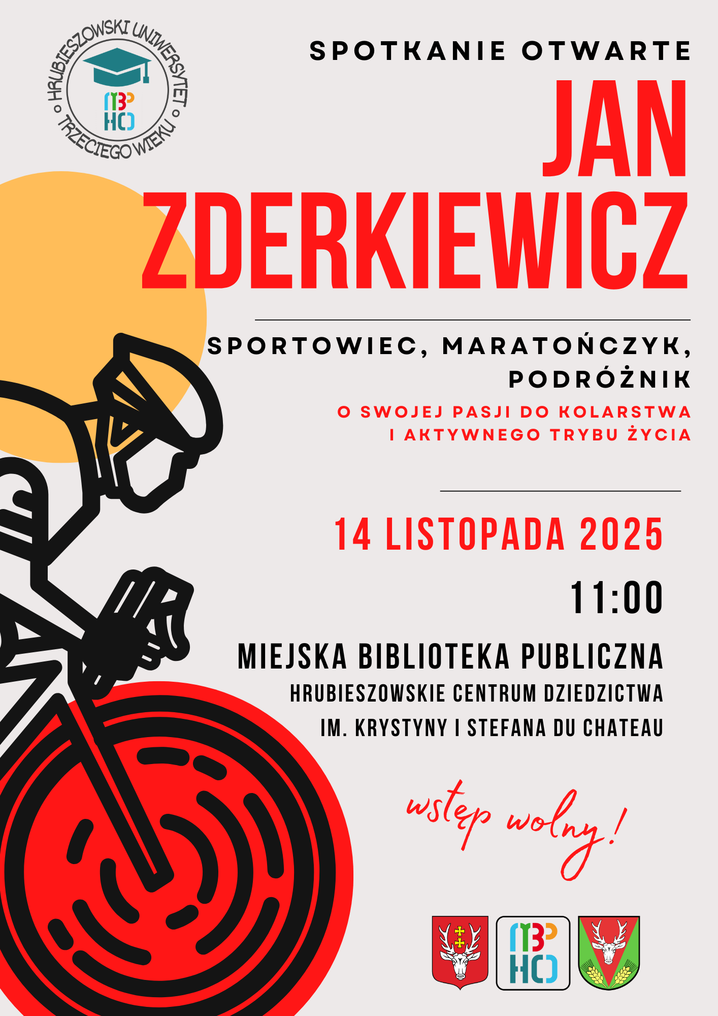 Spotkanie z Janem Zderkiewiczem!