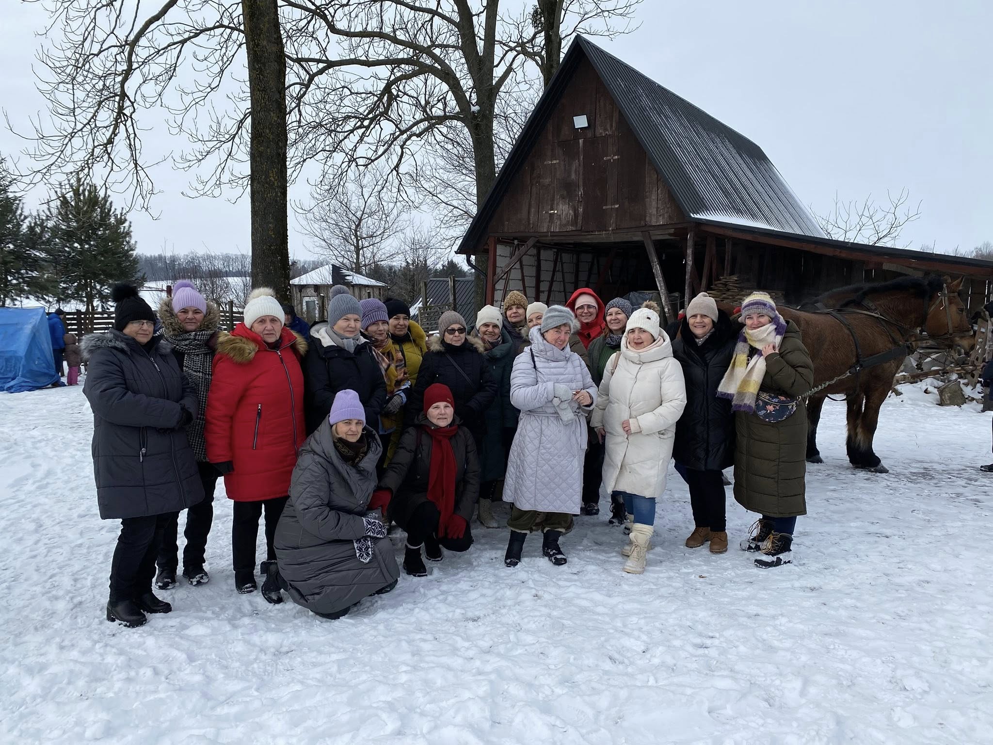 Kulig studentek HUTW z Lawendowej Filii
