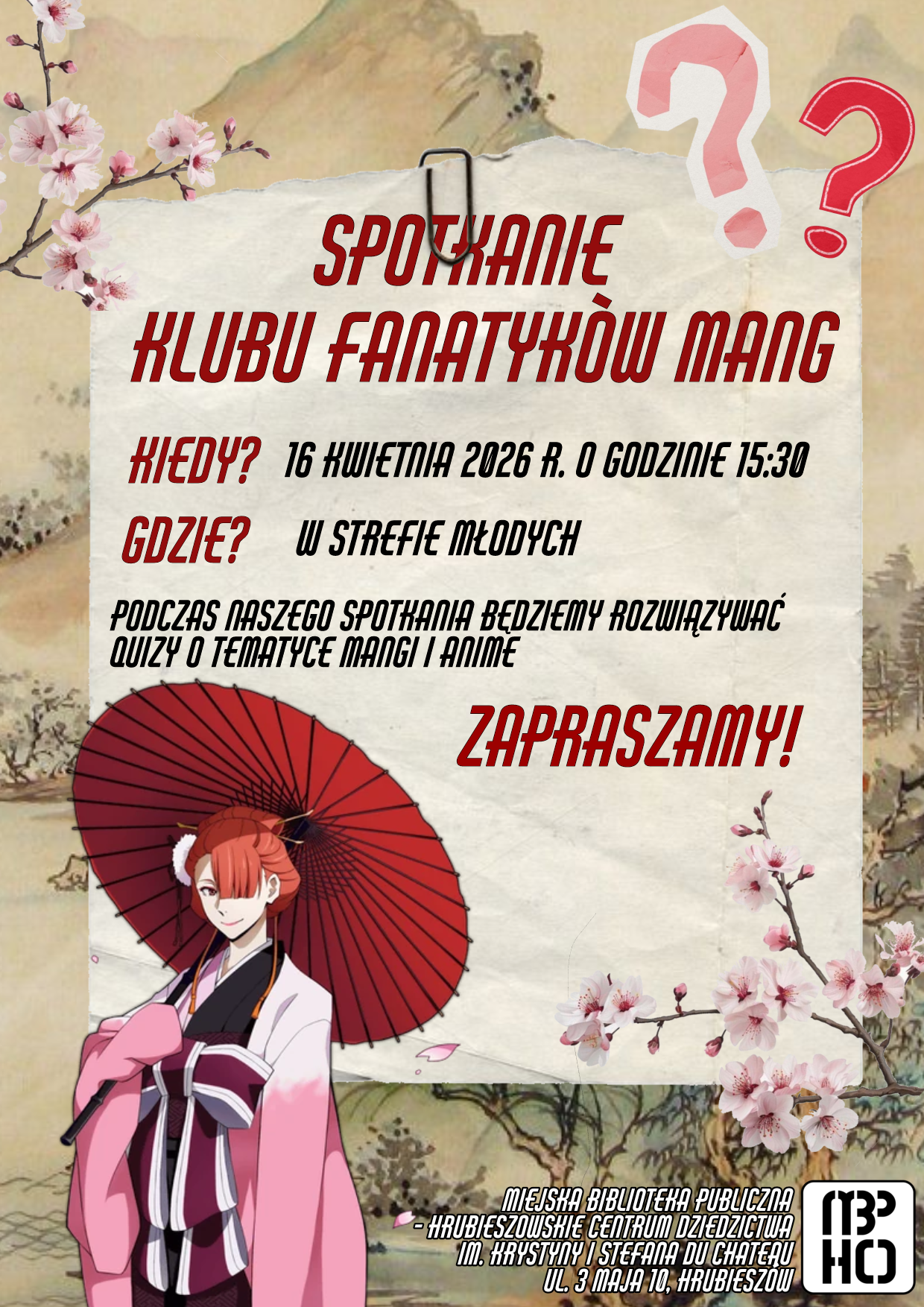 Klub Fanatyków Mang zaprasza na spotkanie