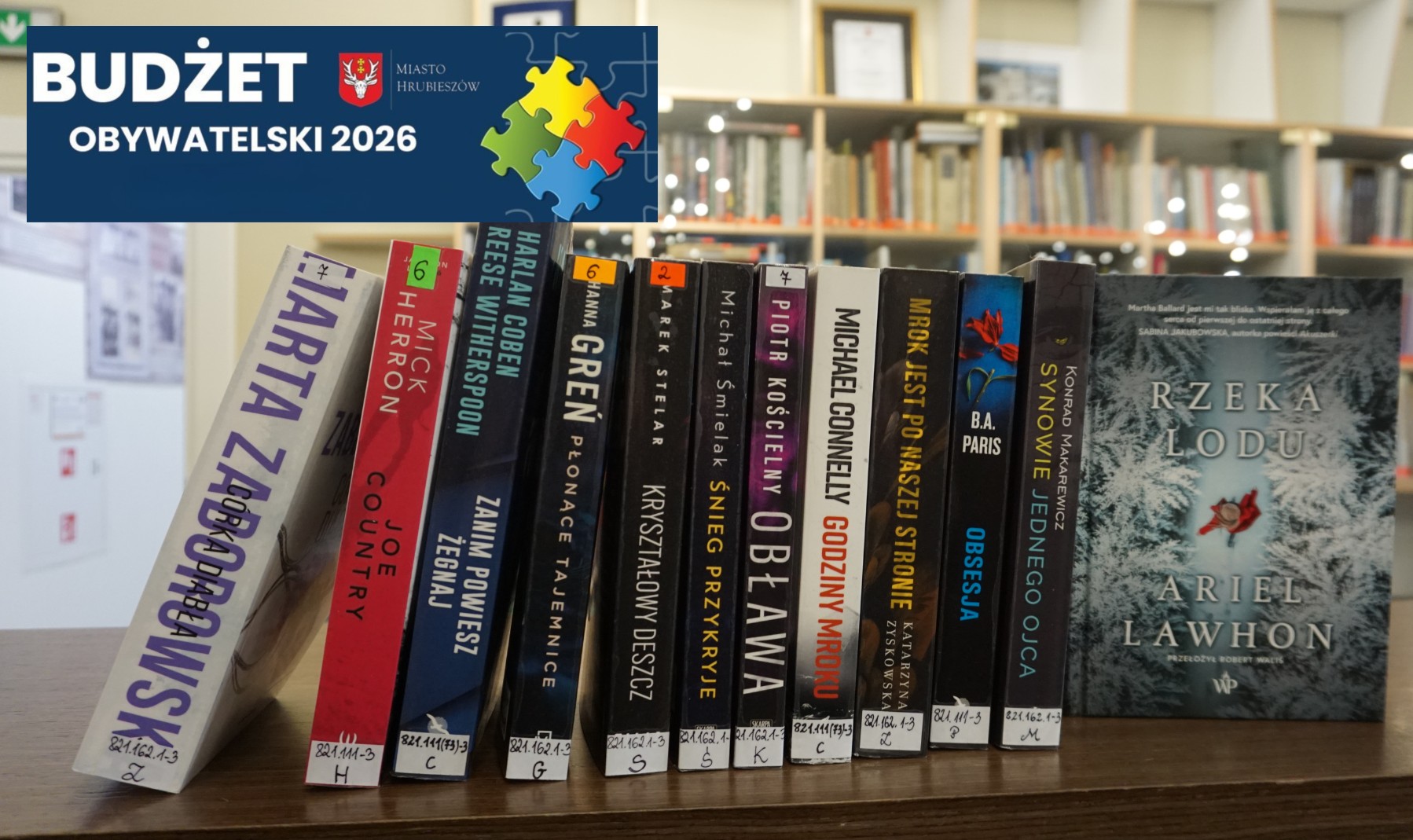 Nowości zakupione w ramach Budżetu Obywatelskiego 2026
