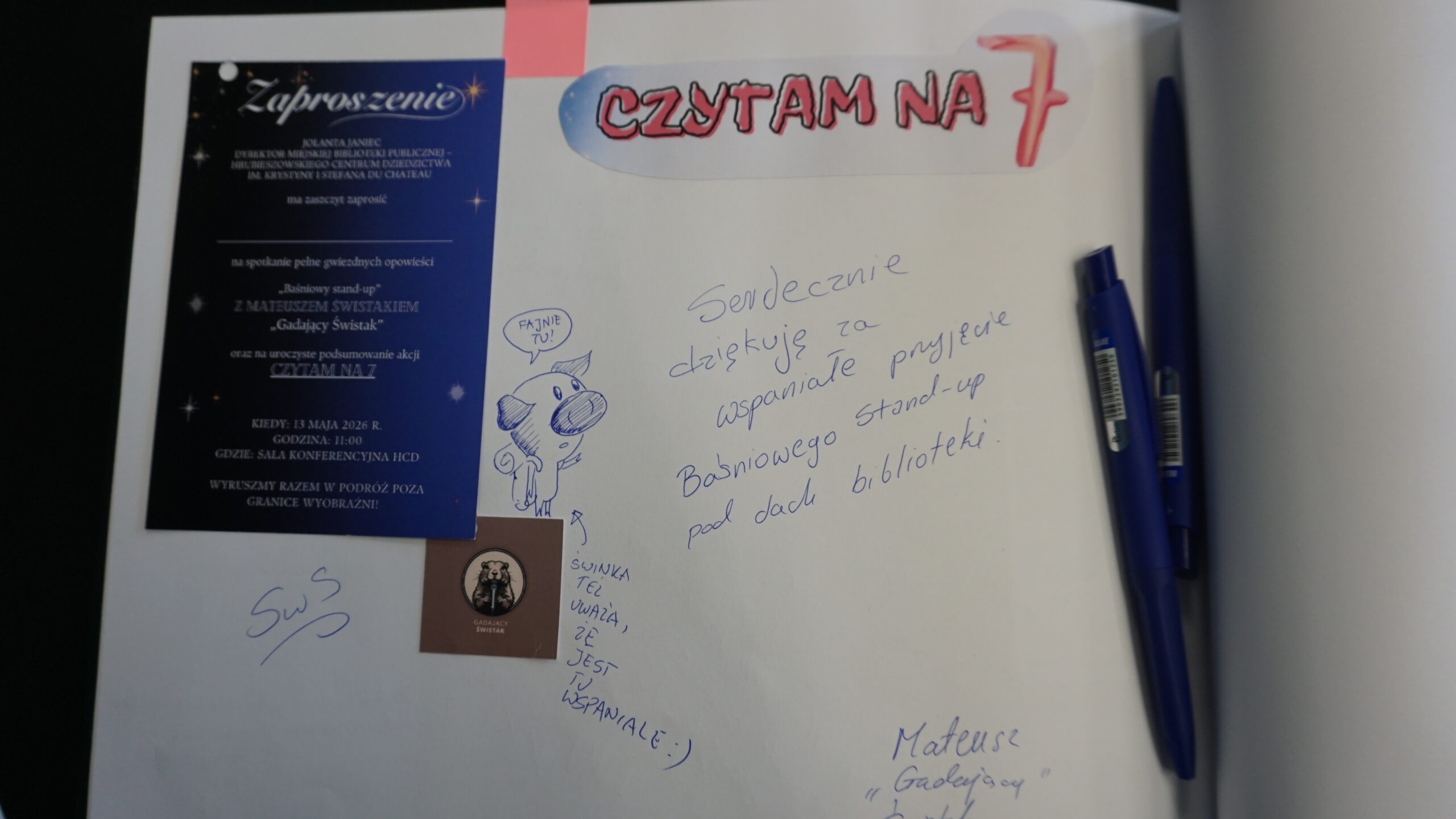 Tydzień Bibliotek – Finał akcji „CZYTAM NA 7” – podsumowanie V edycji