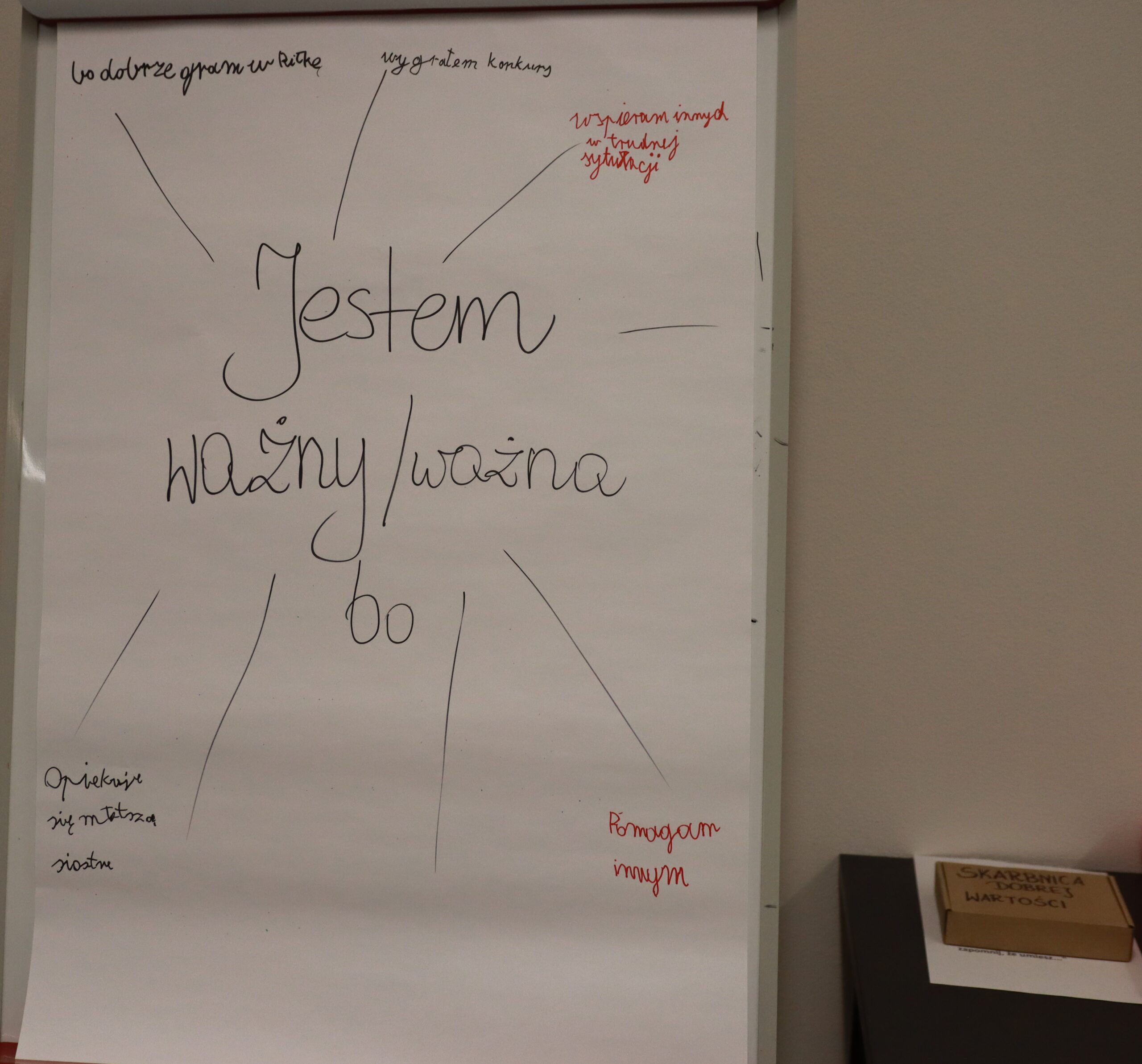 „Jestem ważny dla innych!” – relacja z zajęć bajkoterapii w bibliotece