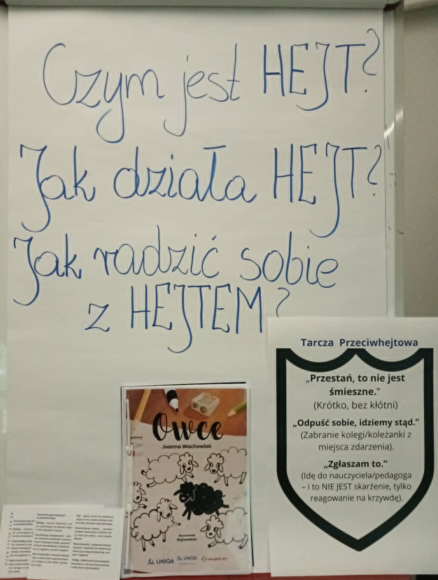 Czy jedno słowo może zmienić stado? Relacja z zajęć bajkoterapii o hejcie