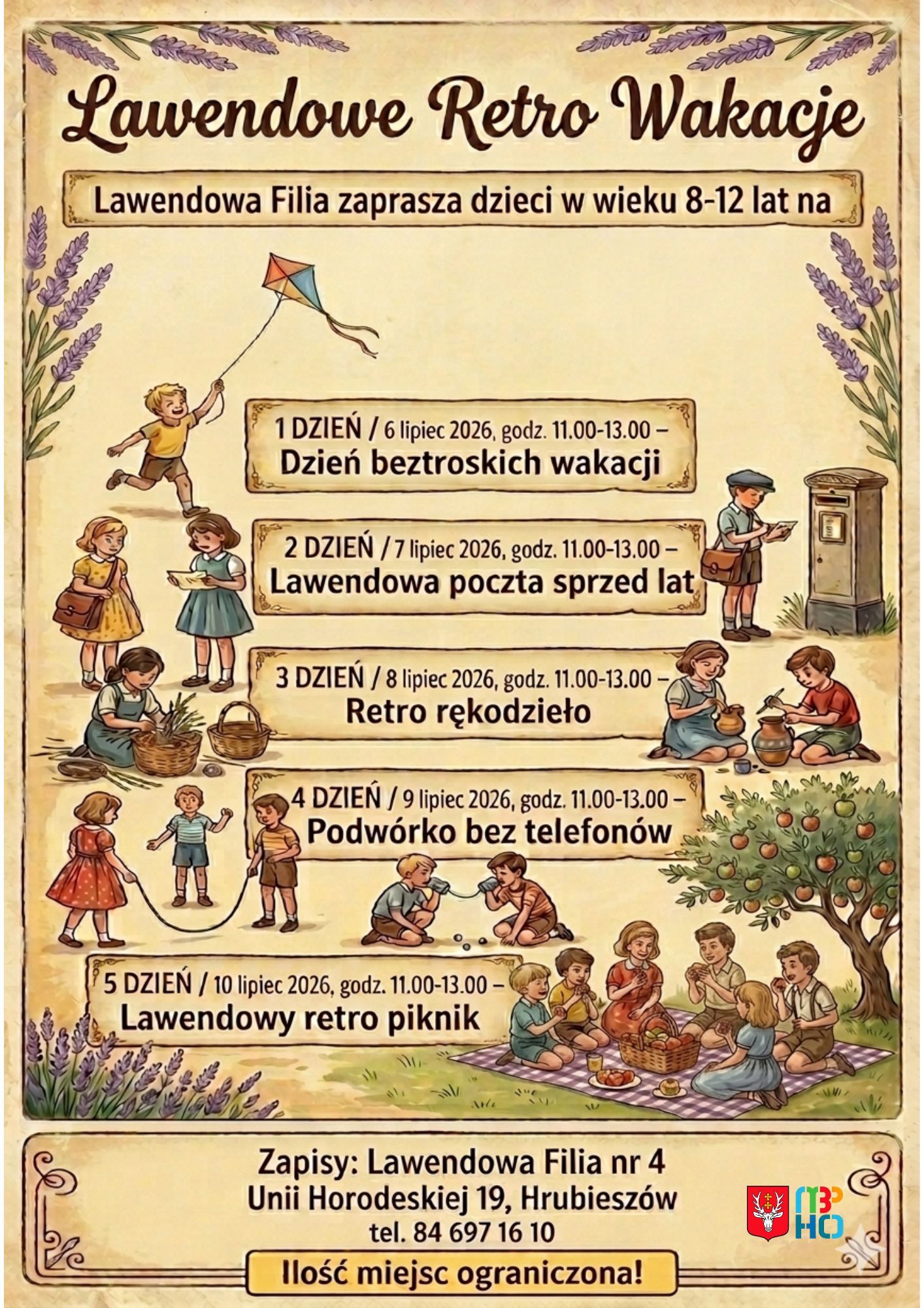 Lawendowe Retro Wakacje