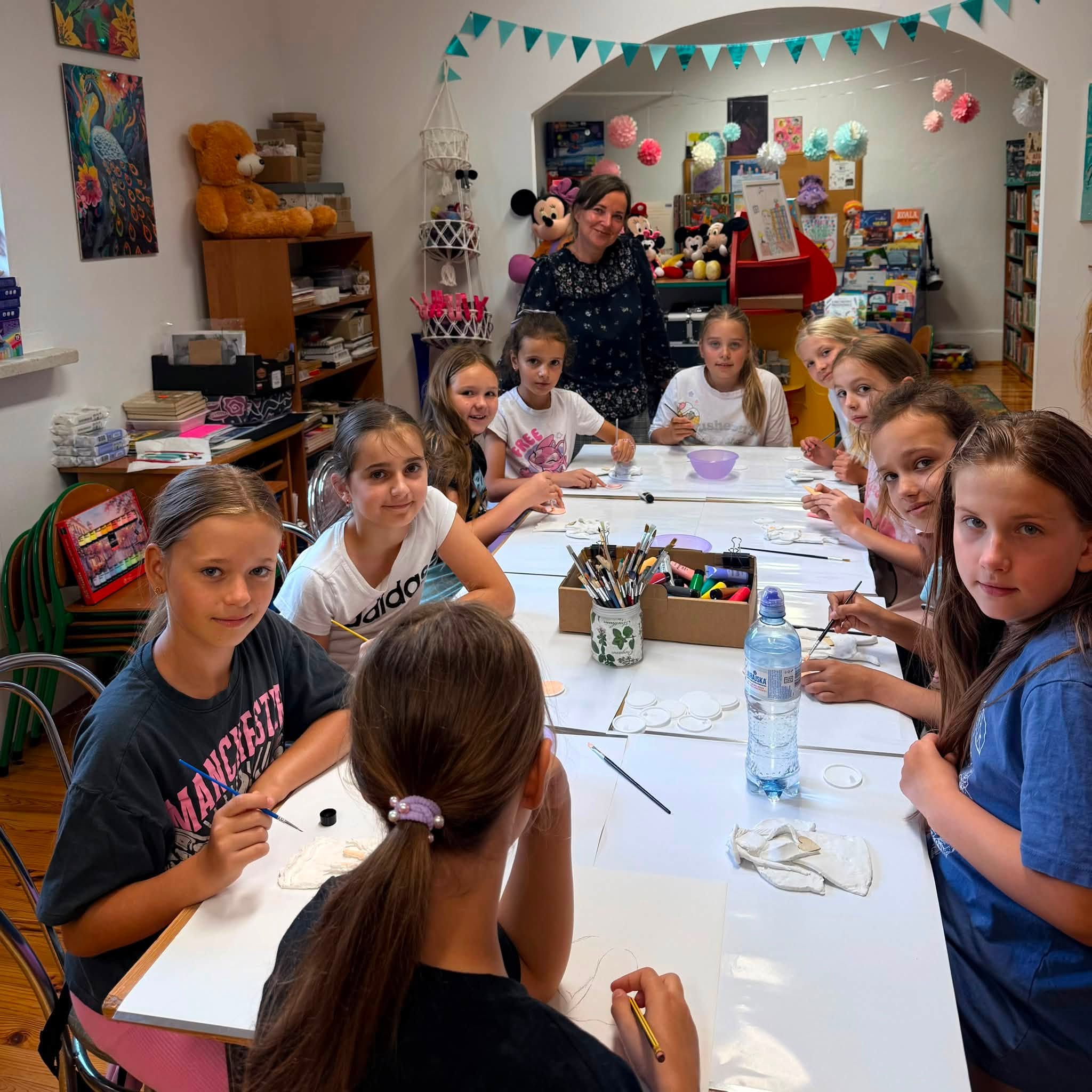 Lawendowy anioł – zajęcia sensoryczne w Lawendowej Filii