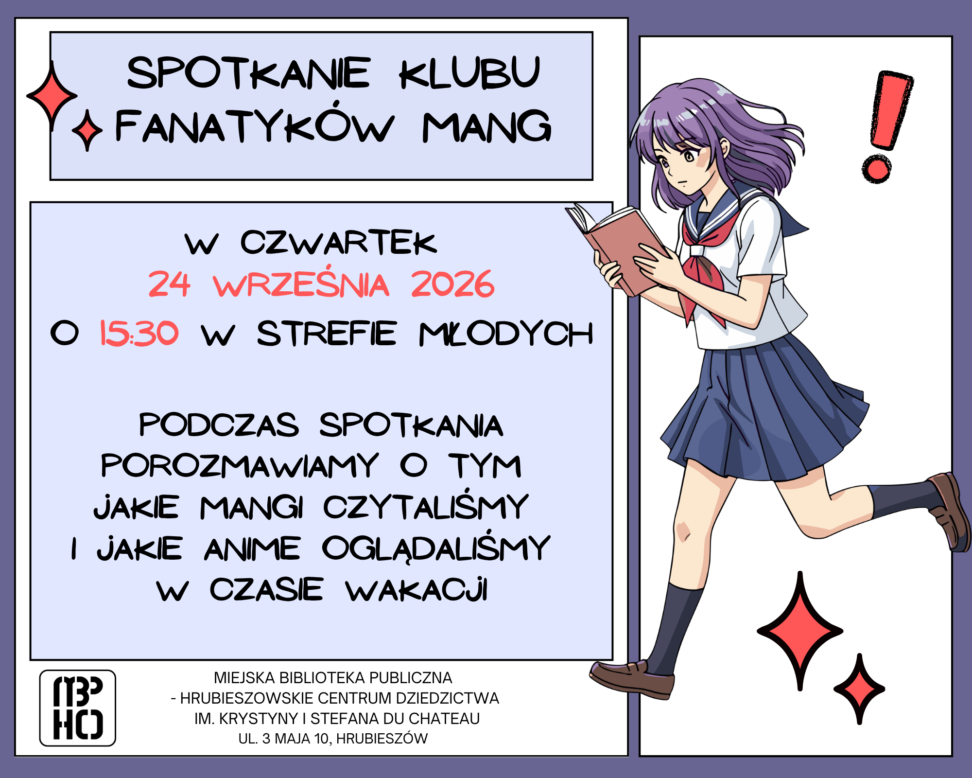 Klub Fanatyków Mang zaprasza na spotkanie